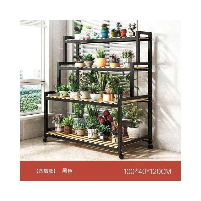 免運 花架 可移動花架 陽台花架 花盆架 楠竹多層花架 盆栽架 多肉植物架 木製花架 展示架陽臺楠竹花架 室內多層置物架
