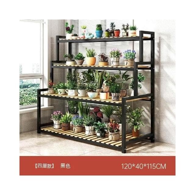 免運 花架 可移動花架 陽台花架 花盆架 楠竹多層花架 盆栽架 多肉植物架 木製花架 展示架陽臺楠竹花架 室內多層置物架