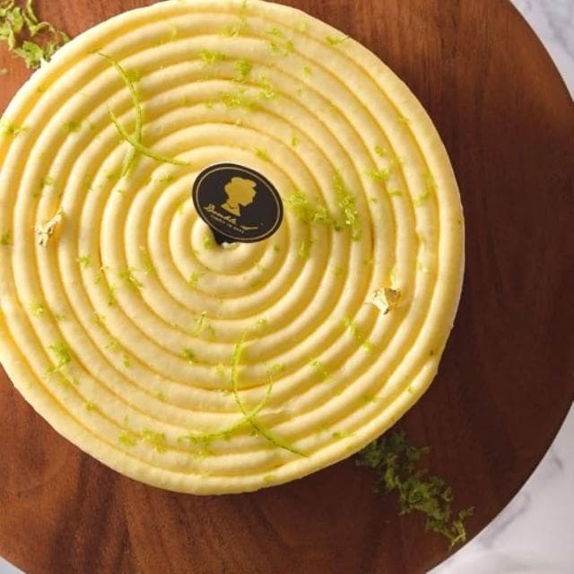 【搭啵S手作甜點】6吋柚香檸檬乳酪蛋糕(檸檬 棉花糖 乳酪蛋糕 甜點 野餐 彌月 團購 伴手禮)