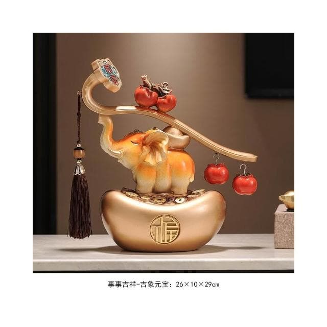 五福臨門葫蘆招財擺件玄關客廳新中式搬家禮物喬遷之喜新居禮品