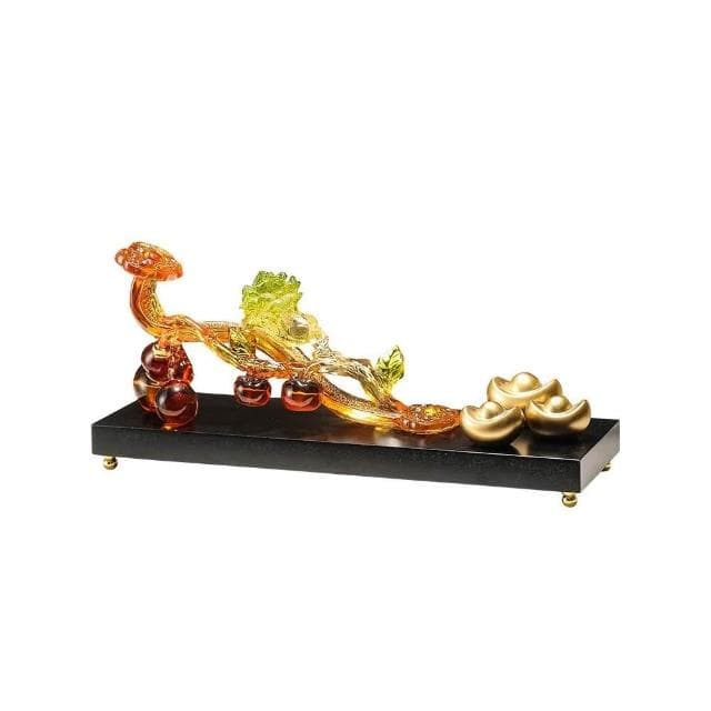 葫蘆柿柿如意白菜擺件中式客廳裝飾玄關禮物喬遷新居搬家之喜禮品