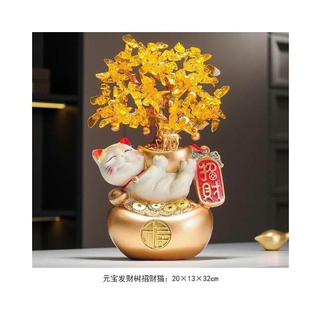 招財進寶搖錢發財樹客廳玄關電視櫃酒櫃家居裝飾品擺件喬遷禮物