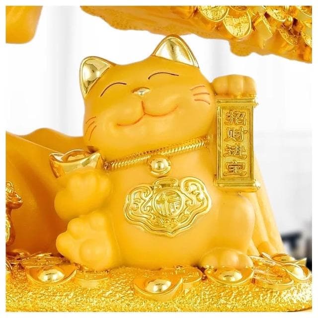 發財樹擺件招財貓客廳電視櫃酒櫃裝飾品店鋪公司開業喬遷新居禮品
