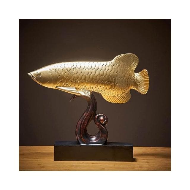 高檔金龍魚擺件 喬遷開業結婚禮物客廳電視櫃家居酒櫃裝飾品擺設