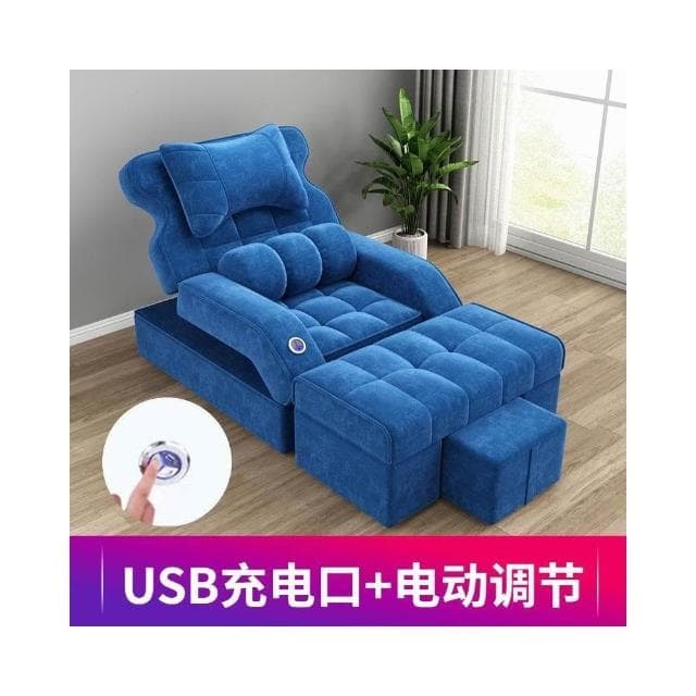 足療沙髮按摩床電動足浴沙髮沐足可躺椅埰耳修腳店椅子桑拿美甲椅按摩床 沙發 電動沙發 按摩椅 VXY0