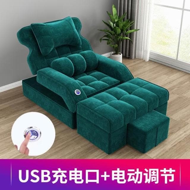 足療沙髮按摩床電動足浴沙髮沐足可躺椅埰耳修腳店椅子桑拿美甲椅按摩床 沙發 電動沙發 按摩椅 VXY0
