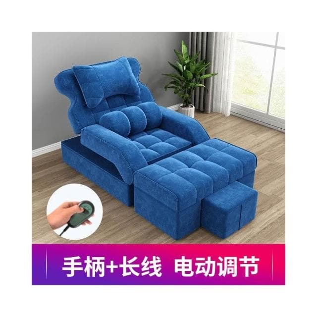 足療沙髮按摩床電動足浴沙髮沐足可躺椅埰耳修腳店椅子桑拿美甲椅按摩床 沙發 電動沙發 按摩椅 VXY0