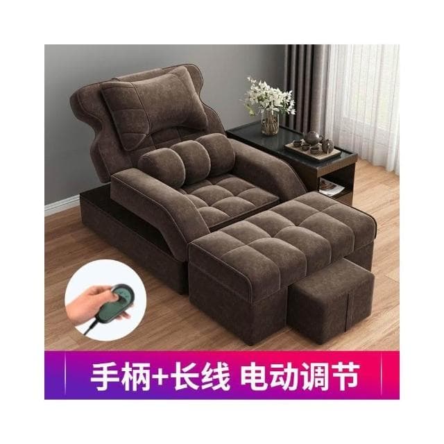 足療沙髮按摩床電動足浴沙髮沐足可躺椅埰耳修腳店椅子桑拿美甲椅按摩床 沙發 電動沙發 按摩椅 VXY0