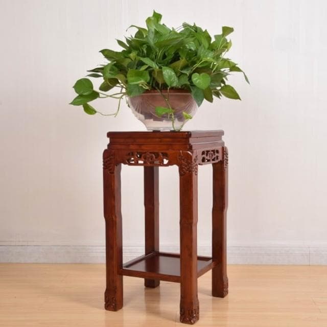 花架子多層室內特價陽臺客廳木製裝飾架省空間花盆落地式綠蘿展示邊桌 盆栽架 花架 植物架 KBYM