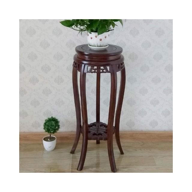 花架實木中式客廳榆木仿古花架子多層室內特價綠蘿盆景方形展示邊桌 盆栽架 花架 植物架 3TJ3