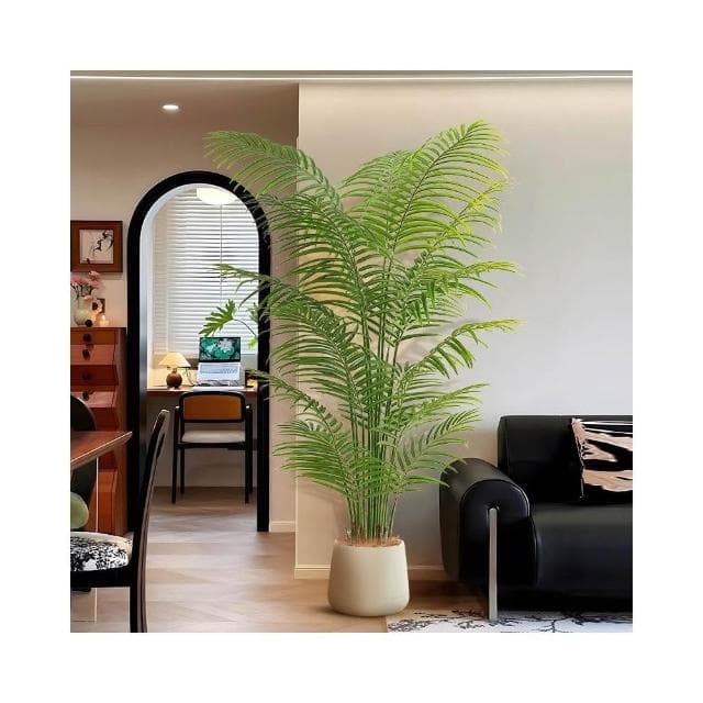 現貨+預購/免運 仿真綠植 仿生散尾葵 客廳落地假盆栽 室內大型仿生貴妃葵 假樹裝飾 植物擺件