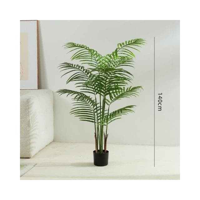 現貨+預購/免運 仿真綠植 仿生散尾葵 客廳落地假盆栽 室內大型仿生貴妃葵 假樹裝飾 植物擺件