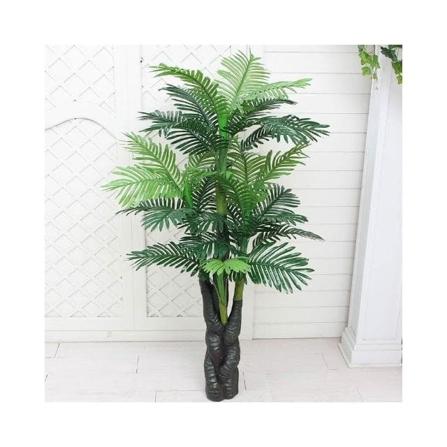 宅配免運🚚 仿真散尾葵 假盆栽綠植 輕奢客廳裝飾 落地假花擺件 大型仿生植物