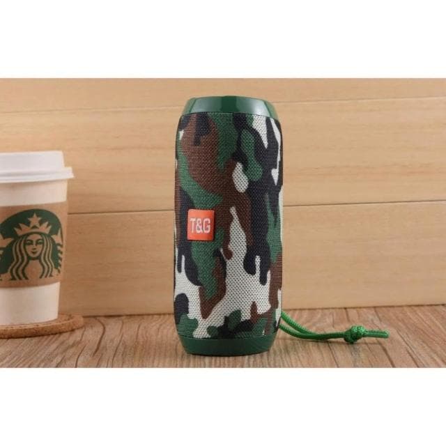 現貨速發📣無線藍牙音響 防水 喇叭 藍牙連接 無線音箱 藍牙音箱 戶外大音量 藍牙喇叭 USB充電 條紋迷彩三角灰藍色