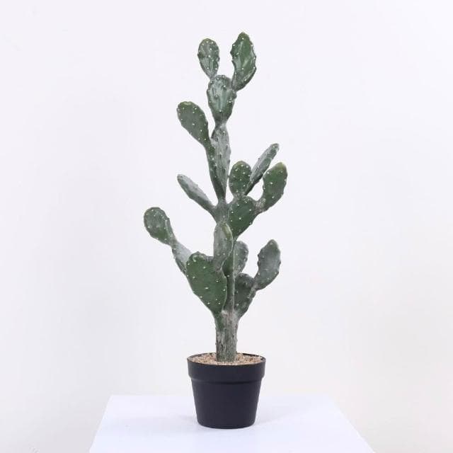 合枋傢俱 北歐風仿真萊昂仙人掌仙人柱沙漠植物盆栽擺件櫥窗落地綠植盆景