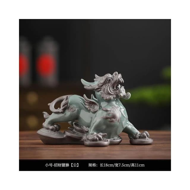 招財貔貅擺件 家居客廳創意裝飾品 辦公室桌面裝飾 工藝品 喬遷開業禮物 博古架擺設