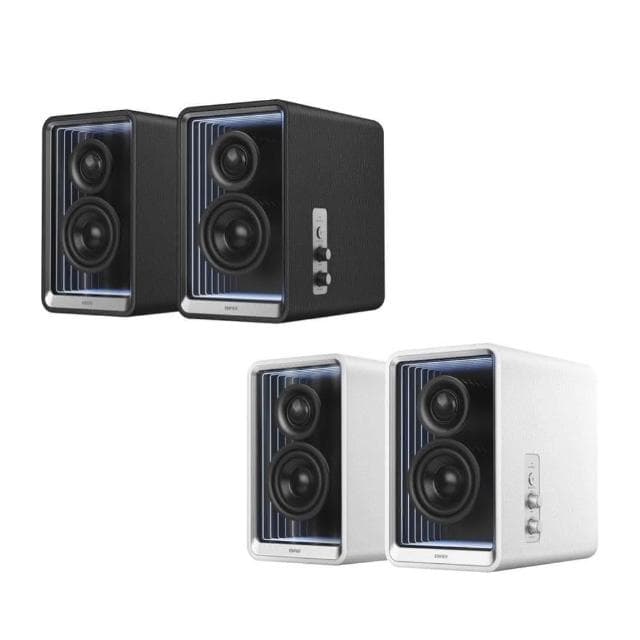 【EDIFIER】QR65 2.0 桌面藍牙揚聲器 Hi-Res認證/聲霸/喇叭/音響/漫步者/益家科技