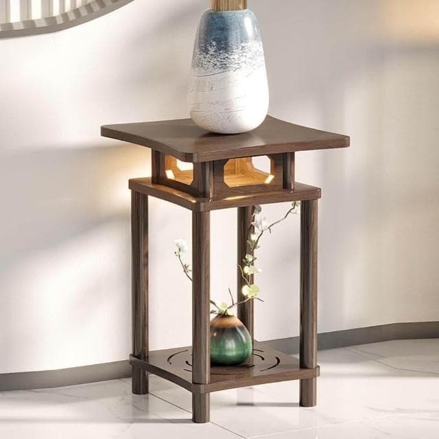 『破損包賠』免運🚛花盆架 植物架 聚寶盆架 盆栽架 裝飾架 藝品架 花瓶架 財位桌 花臺 四方花臺 客廳置物臺可打統編