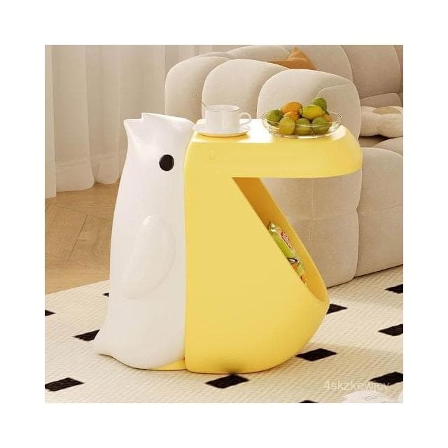 卡通鵜鶘邊幾收納擺件家居客廳裝飾品床頭櫃沙髮旁電視櫃喬遷禮物