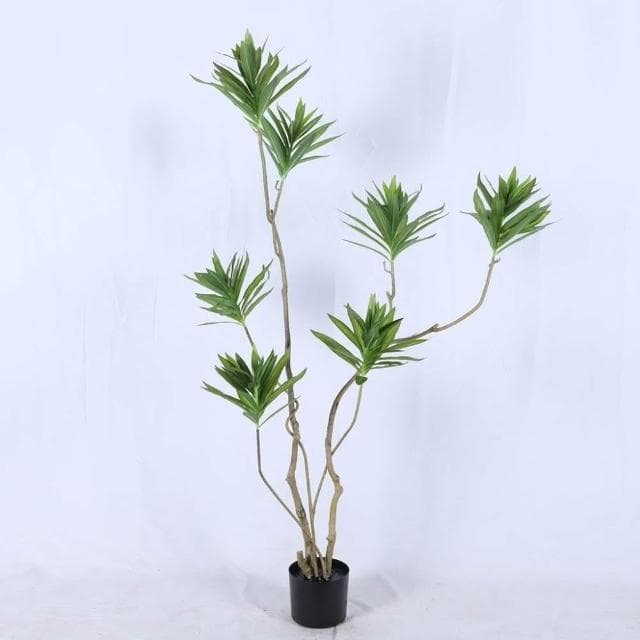 仿真綠植百閤竹大型北歐室內客廳櫥窗網紅造型假植物造景盆栽擺件居傢裝飾 仿真植物 人造樹 假樹 假植物