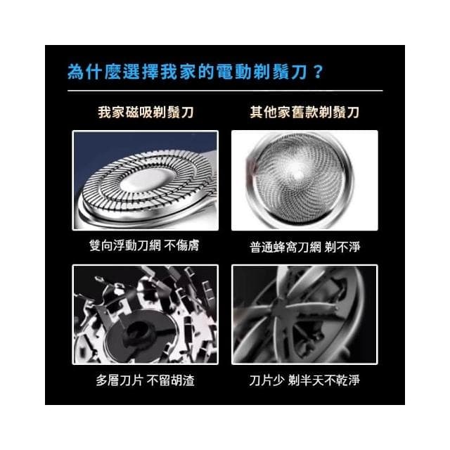 隔日送達🚚電動剃鬚刀 電動刮鬍刀 刮鬍刀 除毛 剃鬚刀 mini雙頭 磁吸剃鬚刀 便攜鬍鬚刀 防水 便攜