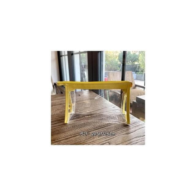 卡通透明筆袋 高顏值大容量女簡約初中生高中大學生日系三角化妝包