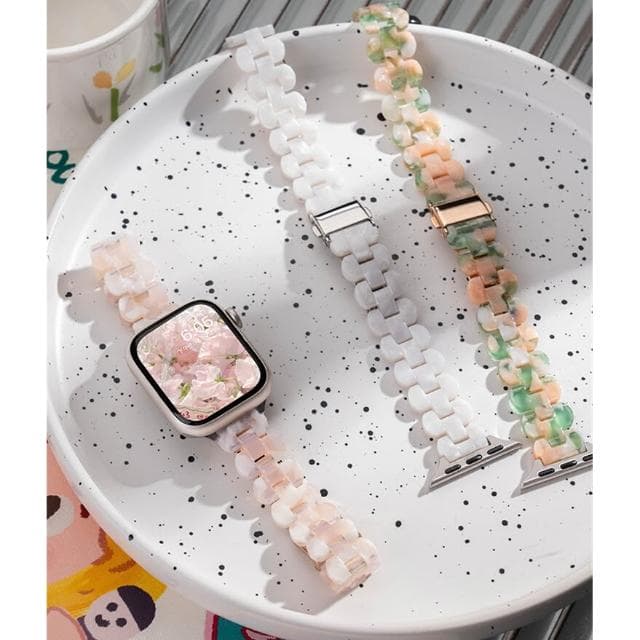 🎗飾間首飾鋪 創意手錶錶帶女iwatch手錶帶applewatch高級感配飾配件