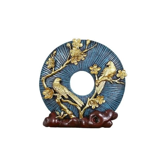 創意招財鹿擺件客廳酒櫃玄關家居擺設電視櫃福鹿裝飾新房喬遷禮物