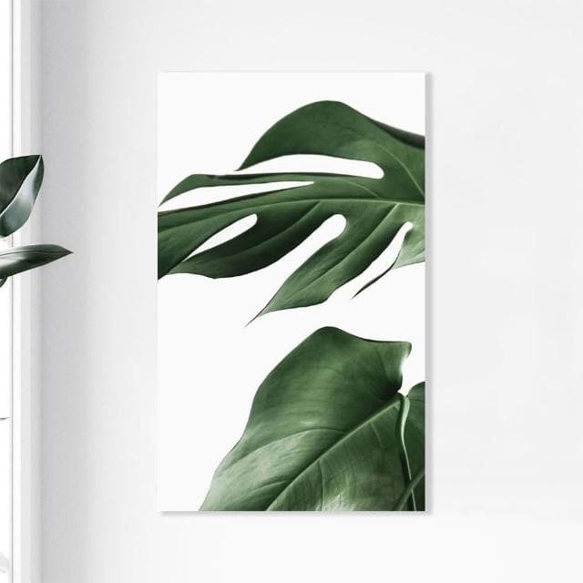 【Noname】植物一隅 植物畫 壁畫 板畫 背景畫 台灣工廠 北歐畫 掛畫 裝飾 畫 簡約 清新 掛布 文青 抽象畫 複製畫