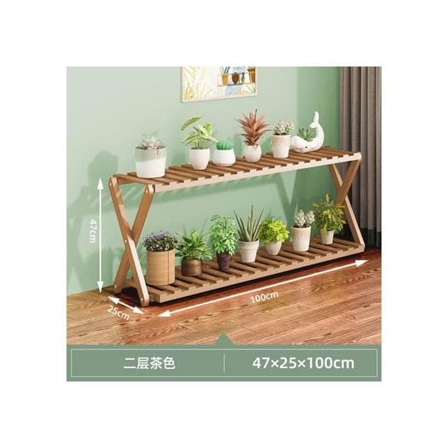 花架 盆栽架 陽台花架子 室內多層實木客廳家用置物架 多肉綠蘿花盆架 裝飾植物架 鞋架