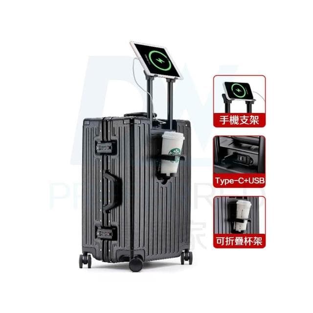 DW優選家 2025新升級 輕量化 鋁框登機箱 鋁框箱 TSA國際海關鎖 鋁框行李箱 20吋 旅行箱 29吋行李箱