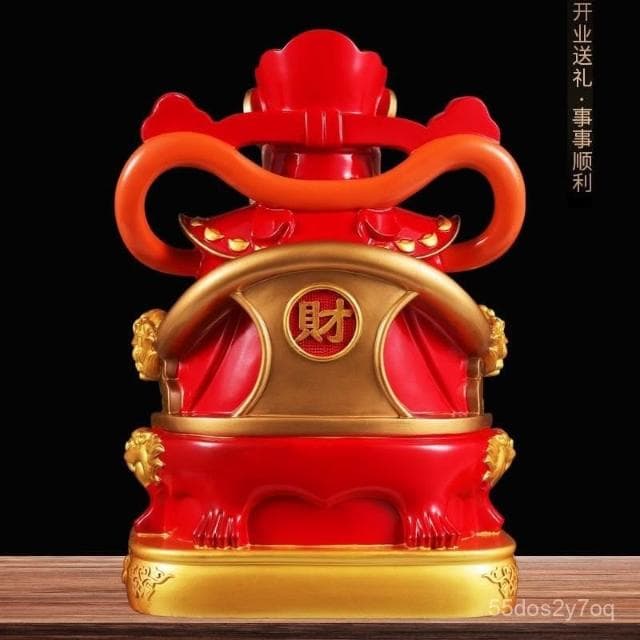 熱賣 優選 旺宅財神爺擺件 家用供奉財神爺 辦公室招財擺件 公司喬遷開業招財送禮