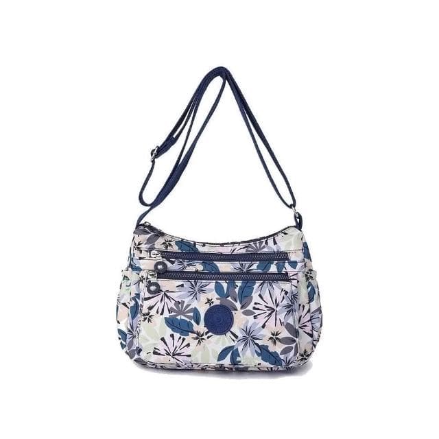 迷霧雨林印花尼龍側背包 斜背包 單肩包 情人節禮物 母親節禮物【緣份小屋】