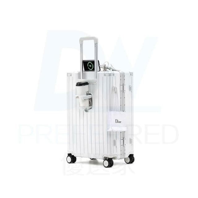 DW優選家 輕奢款 AIRWAY 鋁框行李箱 28吋行李箱 商務行李箱 旅行箱 純PC行李箱 高強度鋁框箱丨日本萬向輪