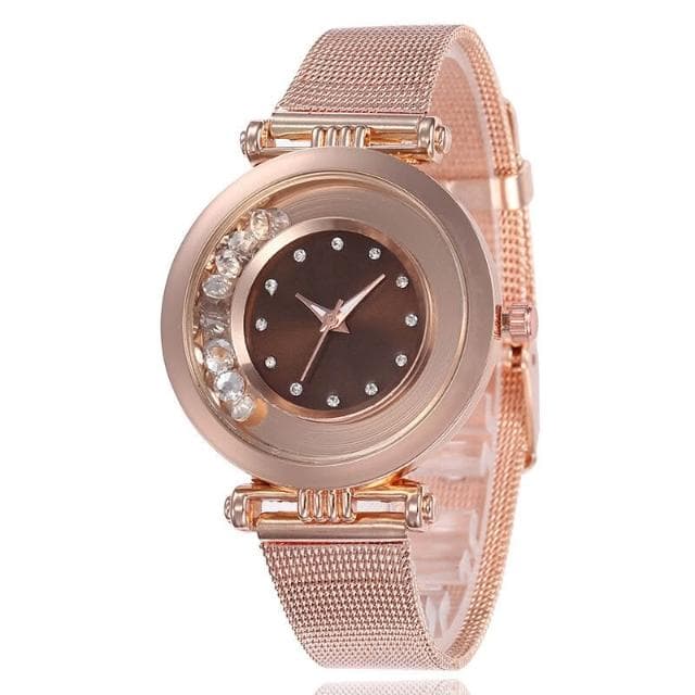 手錶女2025新款輕奢高級感精工錶氣質小眾石英錶小巧精緻女士時尚瑞士錶高顏值精品金屬女錶女款光動能腕錶學生簡約女用手錶