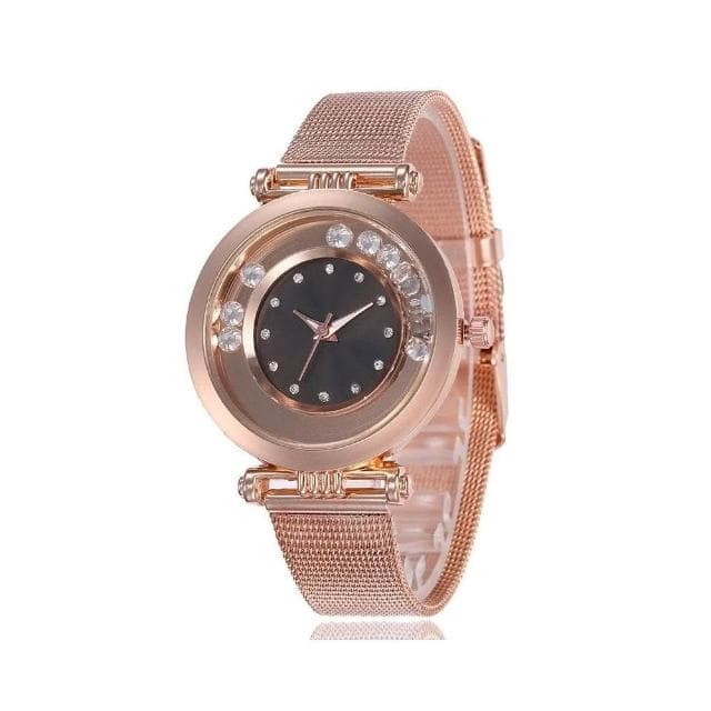 手錶女2025新款輕奢高級感精工錶氣質小眾石英錶小巧精緻女士時尚瑞士錶高顏值精品金屬女錶女款光動能腕錶學生簡約女用手錶