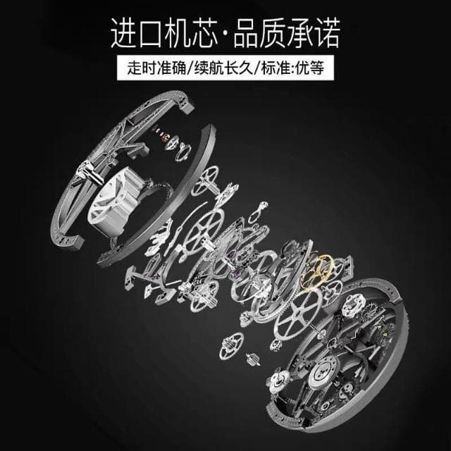 手錶女2025新款氣質小眾石英錶小巧精緻女士瑞士錶高顏值精品金屬女錶光動能腕錶輕奢高級感精工錶時尚簡約學生女用手錶