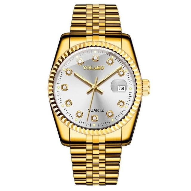 手錶男2025新款情侶輕奢高級感精工錶男士爸爸商務風瑞士錶簡約氣質精緻小巧石英錶女高顏值精品金屬男錶小眾光動能腕錶