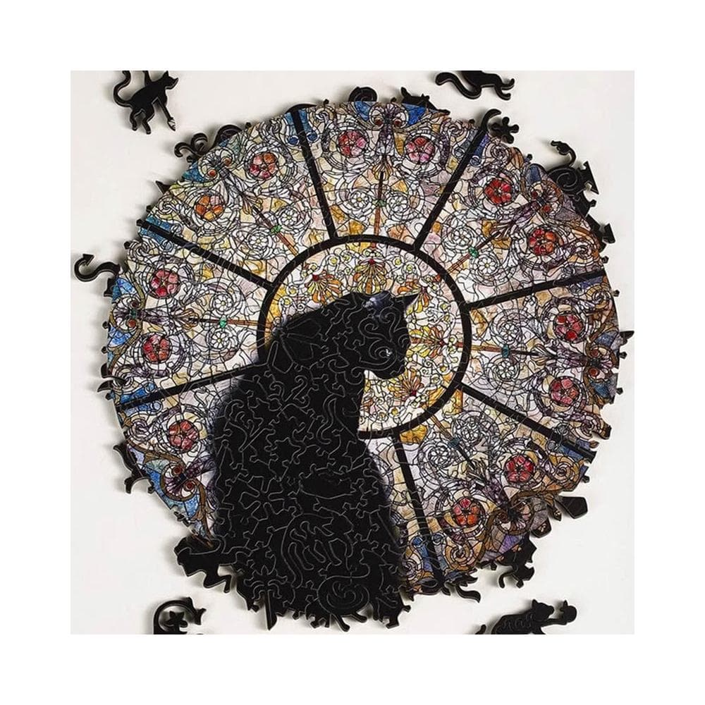 教堂貓拼圖 CathedralCat 異形木製木質爆款可愛生日情人節禮物玩具