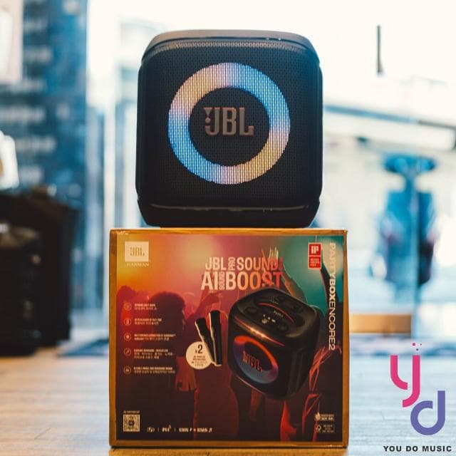 【JBL】JBL Partybox Encore 2 手提式 派對 藍牙 喇叭 k歌 露營 公司貨