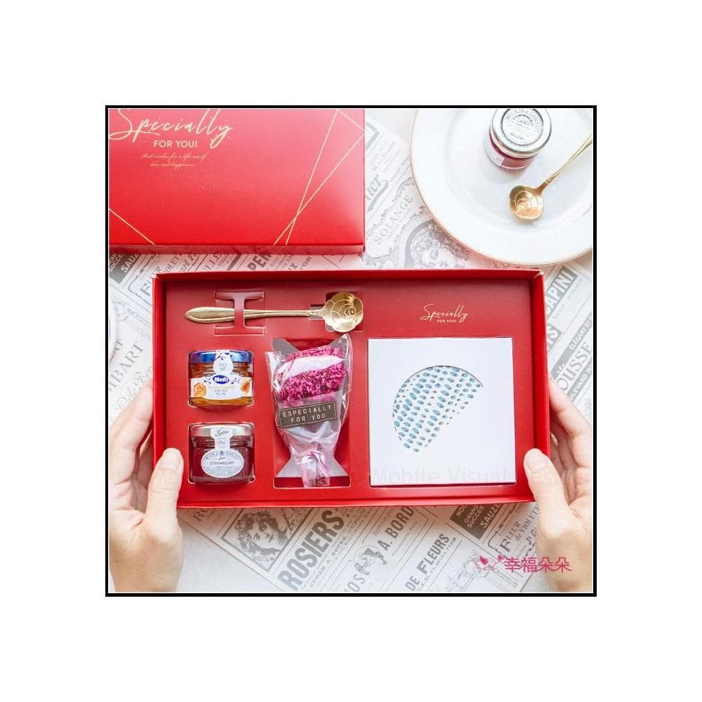 g2433 乾燥花Tea Time禮盒(杯墊隨機10款,附贈精美提袋) 結婚 喝茶回禮 婚禮 伴手禮 情人節 母親節禮物