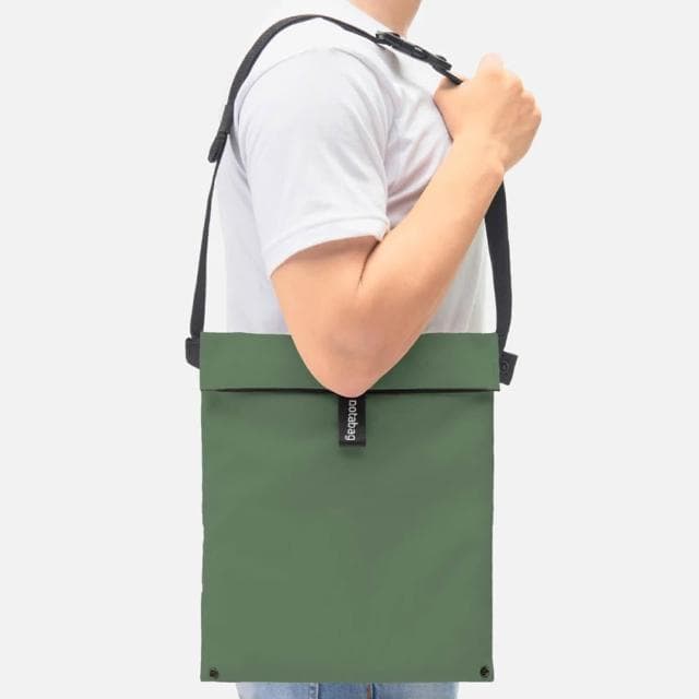 【Notabag】百變多用包 (深蕨綠;斜背包/腰包/手提袋/交換禮物/生日禮物)