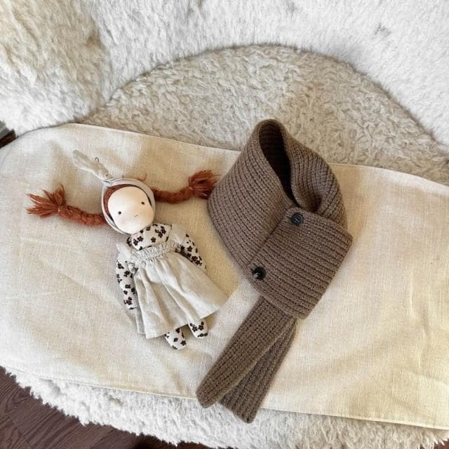 兒童毛線圍巾-韓版秋冬熱賣超保暖兒童圍脖親子毛線圍巾☆豪麥網☆