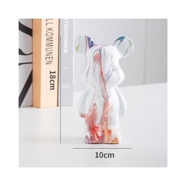 卡通陶瓷熊擺件 客廳小號存錢罐 電視櫃酒櫃擺件 玄關桌面裝飾擺件 家居裝飾品 喬遷禮物 擺件裝飾 裝飾