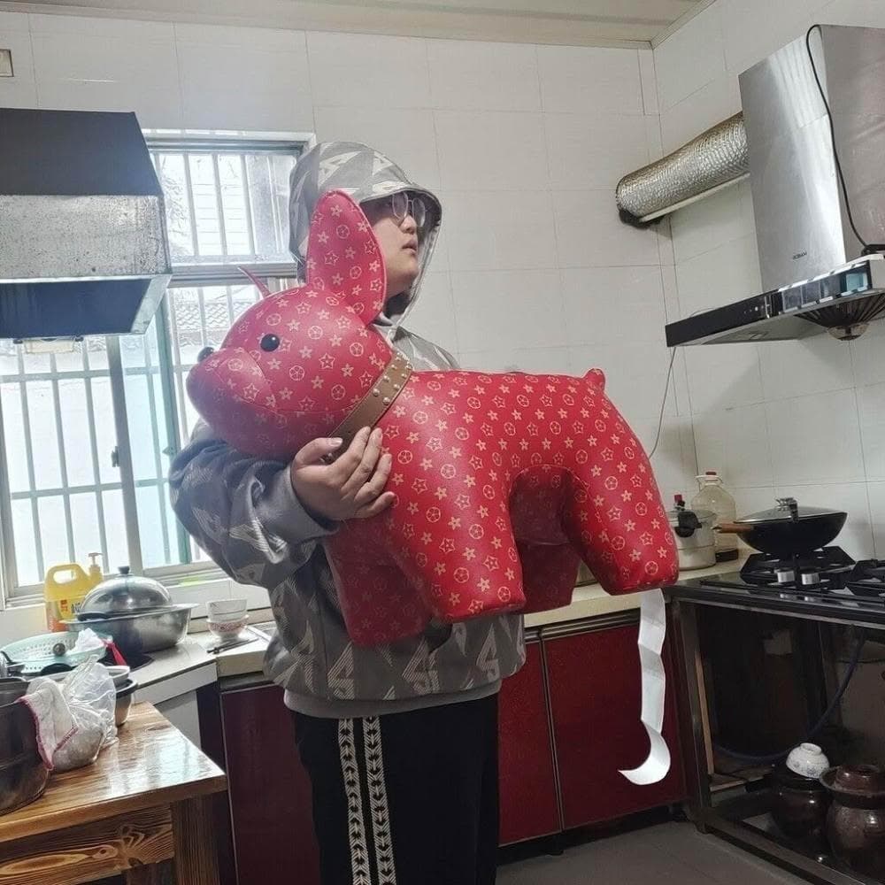 卡通寵物凳 換鞋凳 法鬥凳子 創意狗狗凳 喬遷禮品 兒童凳 輕奢家居凳 小凳子 玄關換鞋凳 可愛狗狗凳