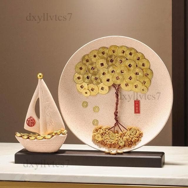 家和萬事興擺件 暖居客廳裝飾品 電視櫃酒櫃擺件 喬遷搬家禮物 玄關裝飾 居家裝飾 新屋送禮 收銀台裝