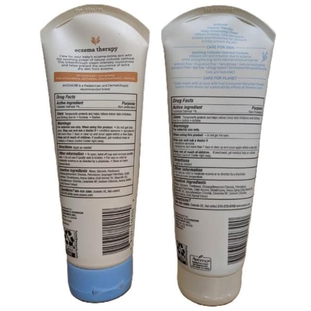 【Aveeno】濕疹 護理乳霜 寶寶 嬰兒 幼兒 成人 低敏感 舒緩 保濕 乳液 乳霜 保濕霜(206g)