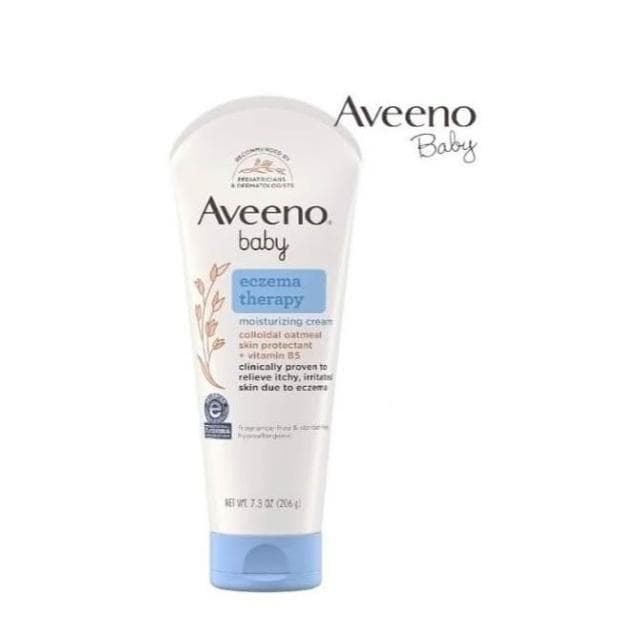 【Aveeno】濕疹 護理乳霜 寶寶 嬰兒 幼兒 成人 低敏感 舒緩 保濕 乳液 乳霜 保濕霜(206g)
