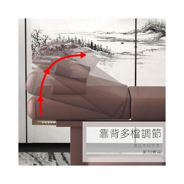 美容床美容院專用折疊中醫推拿床家用按摩床理療床帶洞紋繡采耳床