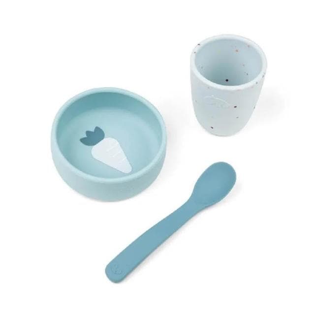 【Done by deer】新生兒餐具禮盒 多色可選-